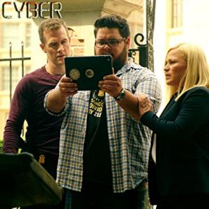 Still of Patricia Arquette, James Van Der Beek and Charley Koontz in CSI: Cyber (2015)