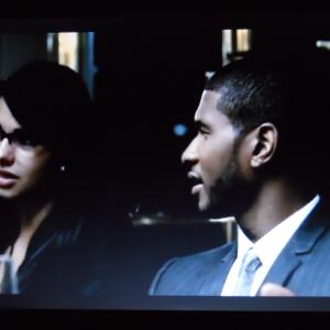 Vanessa Alfaro in Usher music video