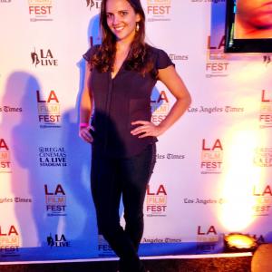 Lindsay Stetson at the premiere of The One I Love at the LA Film Festival