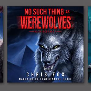 Official cover art for Chris Fox's science fiction/fantasy series 