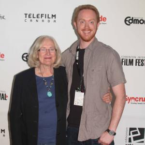 Frances Haysman & Ryan Burke at the Edmonton International Film Festival.