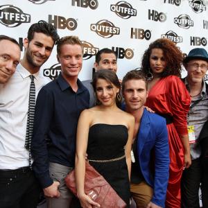 Cast and crew of Eating Out 4 Drama Camp at the Outfest 2011 Opening Night Gala