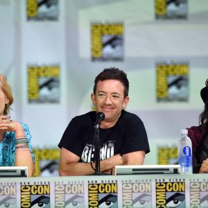 David Faustino Janet Varney and Seychelle Gabriel at event of The Legend of Korra 2012