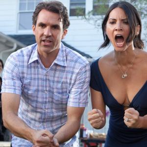 Still of Paul Schneider and Olivia Munn in The Babymakers (2012)
