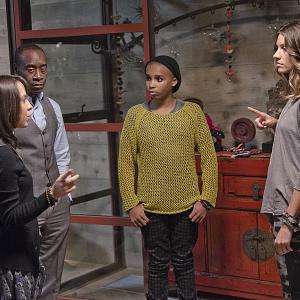Still of Don Cheadle Dawn Olivieri Ronete Levenson and Donis Leonard Jr in House of Lies 2012