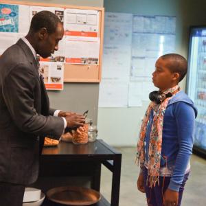 Still of Don Cheadle and Donis Leonard Jr. in House of Lies (2012)