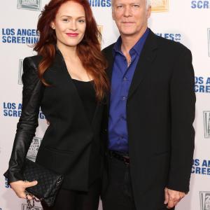 Actors Kate Boyer and James Morrison attend Twentieth Century Fox Television Distributions 2013 LA Screenings Lot Party