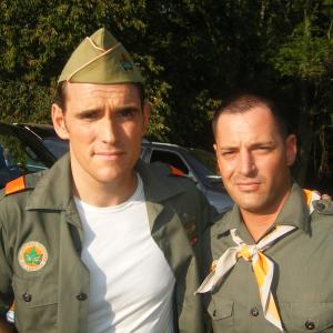 David Gere with Matt Dillon  Old Dogs 2008