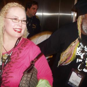 Fawn and George Clinton at WMC in Miami
