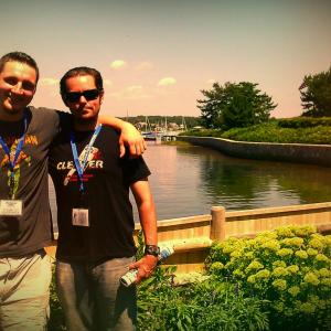 MISS DECEMBER Producers John Guarnere and Frank Williams at the Woods Hole Film Festival