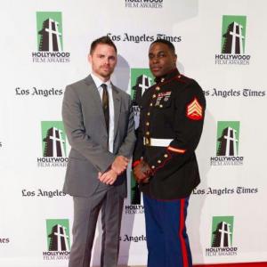 Nick Jones Jr. and Paul J. Porter at event of The Hollywood Film Awards
