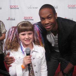 SerDarius Blain and Piper Reese at Zooey magazines Love is Louder event