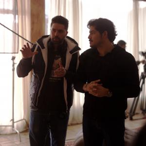 Directors Carlos Algara and Alejandro Martinez Beltran in 