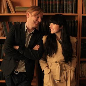 Brian Gleeson and Gemma-Leah Devereux in 