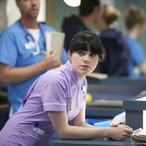 Gemma-Leah Devereux as Aoife O'Reilly in BBC Casualty