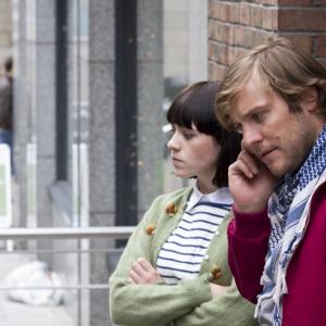 Gemma-Leah Devereux as Lola with Peter Coonan in Get Up & Go