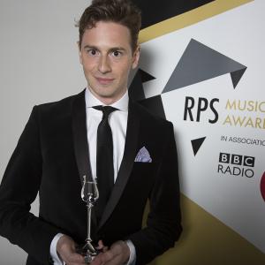 Hugh Brunt at the Royal Philharmonic Society Music Awards, London, May 2015