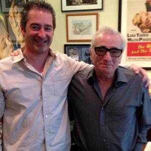 Chad with Martin Scorsese