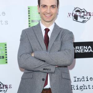 Actor Andrew Fitch Star Candlestick attends Candlestick Los Angeles Premiere at Arena Cinema Hollywood on April 11 2015 in Hollywood California