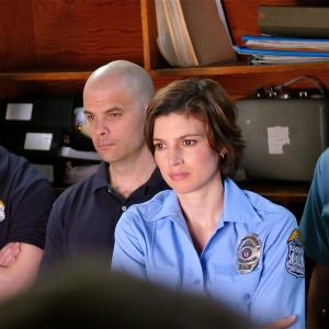 A Still of Tom DeNucci, Tom Paolino, Michelle Ray Smith and Jonathan Silverman in Inkubus.