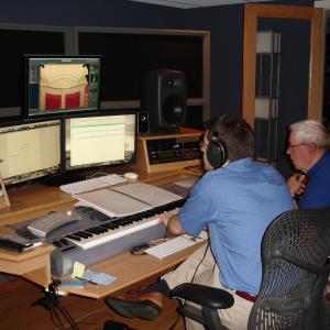 In the studio with Dr. Eugene Narmour