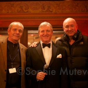 The Wee Man Movie Producer Mike Loveday Singer Gary Driscoll and Director and Writer Ray Burdis
