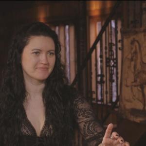 Screen Capture from Playing Morgana of the BBC Series Merlin for a Competition Video