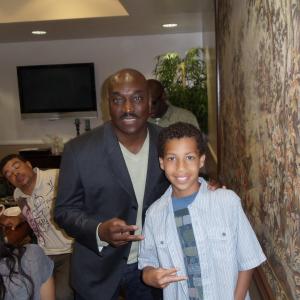 Marcus Scribner and Clifton Powell