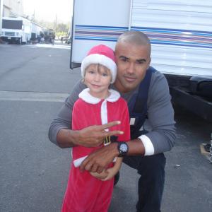 Ty Haile with Shemar Moore