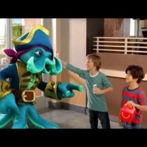 Ty Haile high five with Washbuckler from Skylander's.