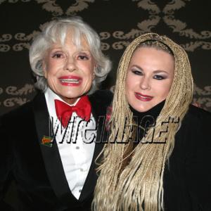 Carol Channing and Fawn at 20th Anniversary and movie Premiere of Forever Plaid