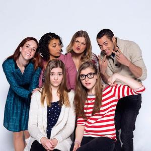 The cast of the March Family Letters (2015)