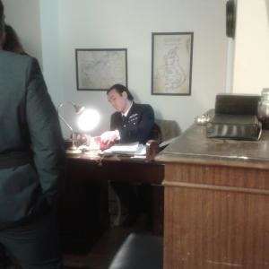 Playing a rather uptight WWII RAF administrator in HERO