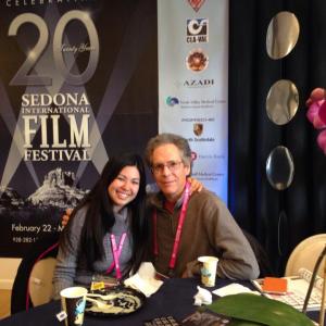 At the VIP Lounge at the Sedona Film Festival