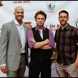 At The Dubliner for the season premiere of Kill Em All. With Producer/Lead Jesse Pringle & Director/Producer Shawn Wright