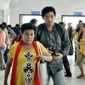 Still of Nora Aunor and Rocco Nacino in Hustisya 2014