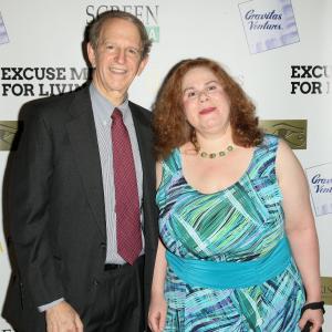 Ric Klass and Rachel Kadushin at the Excuse Me For Living VIP Screening in New York City
