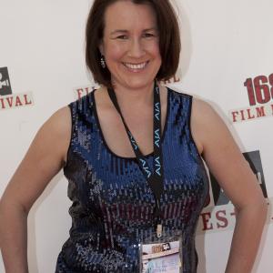 Jeanette at Out of the Fire Premeire, Alex Theater, Glendale CA, 168 Film Festival.