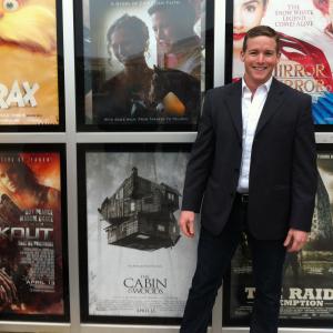 Tommy Beardmore at the World Premiere of Healed By Grace