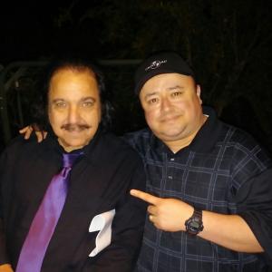 Ron Jeremy and Gabriel Campisi on the set of Schools Out
