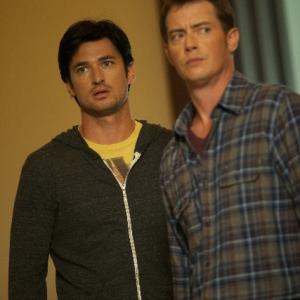 Still of Jason London and Wes Brown in Storm War 2011