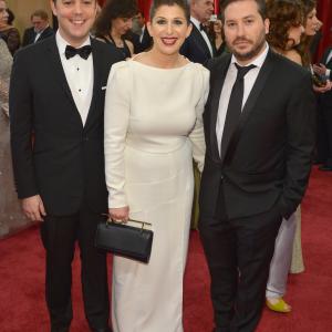 Ido Ostrowsky Teddy Schwarzman and Nora Grossman at event of The Oscars 2015