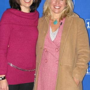 Leticia Magaña with Amy Wendel, Director of Benavides Born, Official Selection in the U.S. Dramatic Competition at the 2011 Sundance Film Festival.