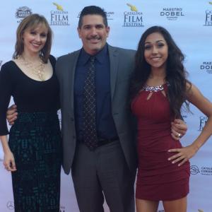 Brooklyn Haley Elise Angell and Thomas Haley at the CATALINA FILM FESTIVAL for the screening of THIRTEEN