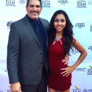 Brooklyn Haley with Thomas Haley at the CATALINA FILM FESTIVAL for the screening of THIRTEEN, a WES CRAVEN OFFICIAL SELECTION.