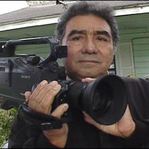 RIGOBERTO (RIGO) ORDAZ Actor,director, dp, cameraman. Here Rigo readies to shoot a scene.