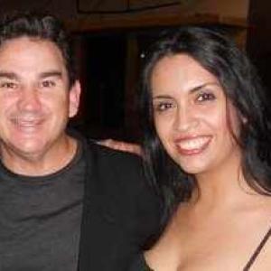 Vaente Rodriguez (The George Lopez Show) and Cecilia Lorena Hinojosa pose in one of his presentations. Cecilia Lorena Hinojosa is a talented actresses, singer, and dancer.
