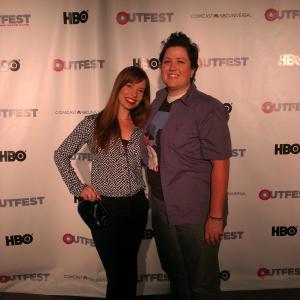 Outfest with the amazing Actress Jessica Etheridge
