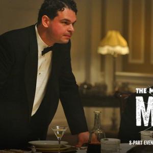 Umberto Celisano as Al Capone on AMC's Making of the Mob: New York