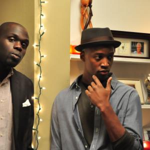 Still of Mohamed Dione and Rotimi Paul in New York, I Love You